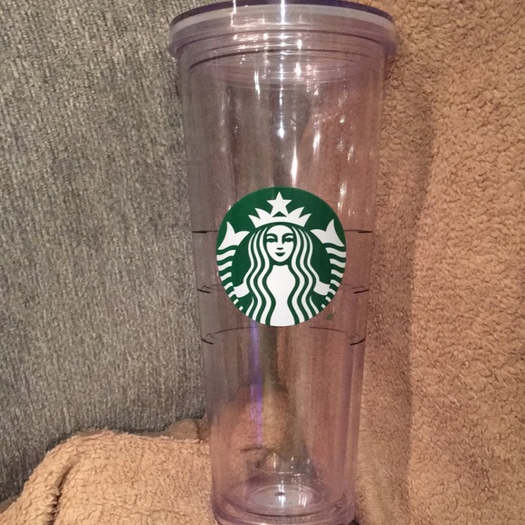 Starbucks Other - Starbucks Clear Tumblr Starbucks Cup Original Logo Classic Starbucks. No straw